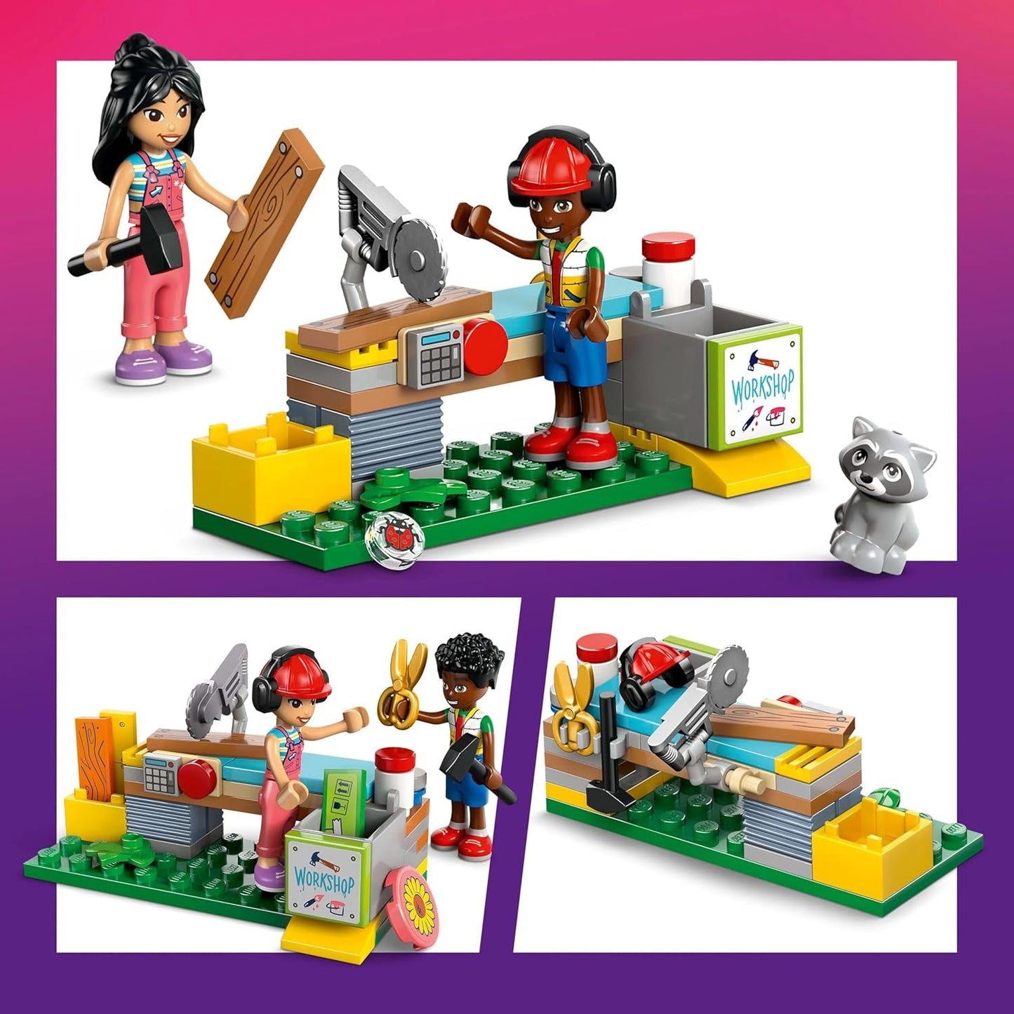 LEGO Friends Tree House Bygg och lek Rollspelsset Leksakshus för flickor 8 år Set med 4 karaktärsminifigurer och 2 djurfigurer Presentidé för barn 42652 Byggset Besuche den LEGO-Store