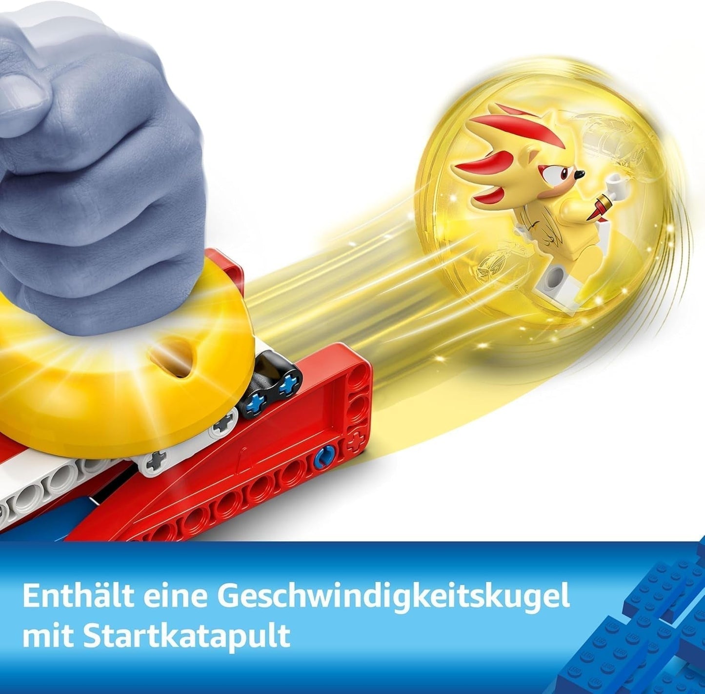 LEGO Sonic the Hedgehog Super Shadow vs. Biolizard, gamerleksak, present till pojkar och flickor, samlarlekset för barn och videospelsfans, med karaktärsfigurer 77003 Byggset Besuche den LEGO-Store