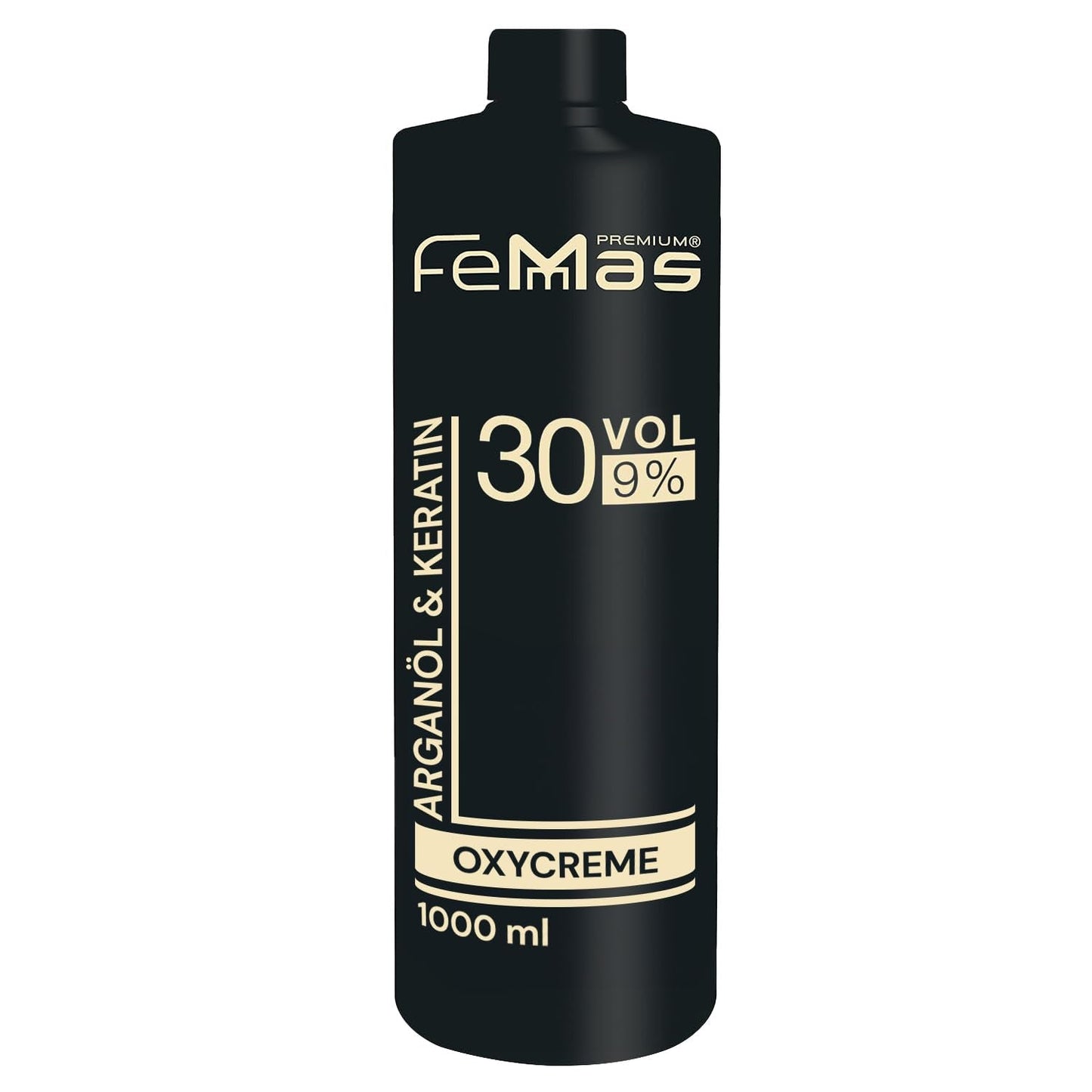 FemMas Oxycreme i 6% 1000 ml I Oxidationsmedel för hårfärgning och färgning I Enkel applicering och optimal fixering I Framkallare för enhetliga resultat i salongskvalitet I Hårfärgningsframkallare Hårfärgningsmedel Naty Shop 9 1 liter (1 förpackning)
