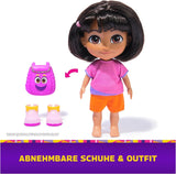 DORA - Best Friend Doll - Storlek 22cm, med kambart hår, väska och monkey boots, känd från den populära TV-serien, för barn från 3 år och uppåt