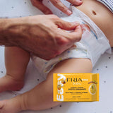 Enkla våtservetter för baby med aloe vera och honungsextrakt Hudfuktande, dermatologiskt testad, paket med 20 våtservetter