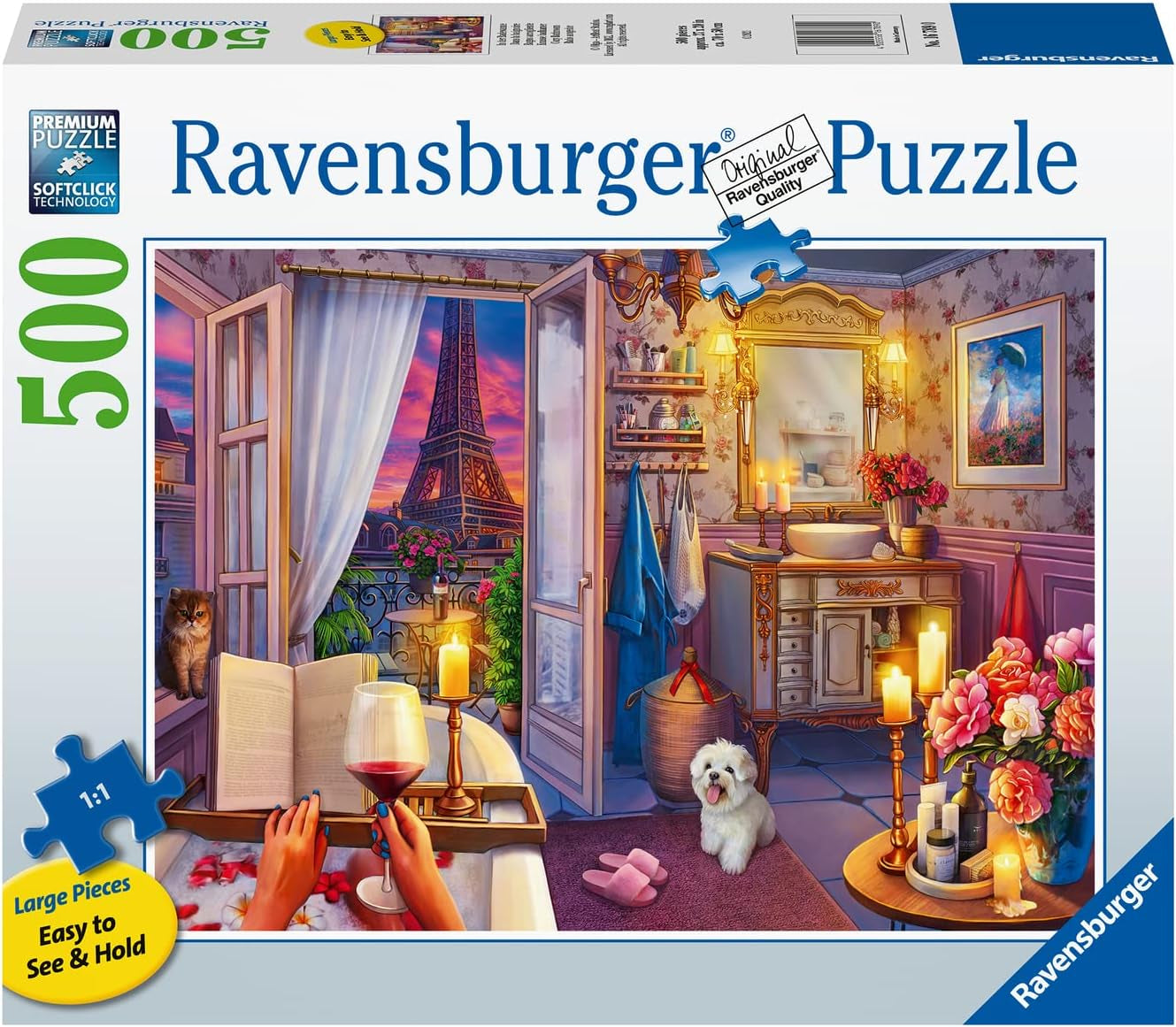 Ravensburger Puzzle - In Tub - 500 Piece Gold Edition Puzzle Naty Shop Standardtitel
