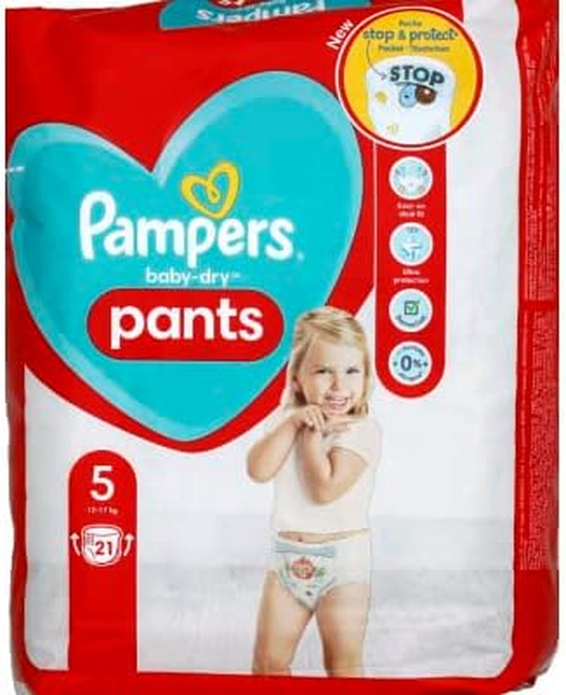 Blöjor Pampers Baby-Dry Pants stl 5, 21 st.