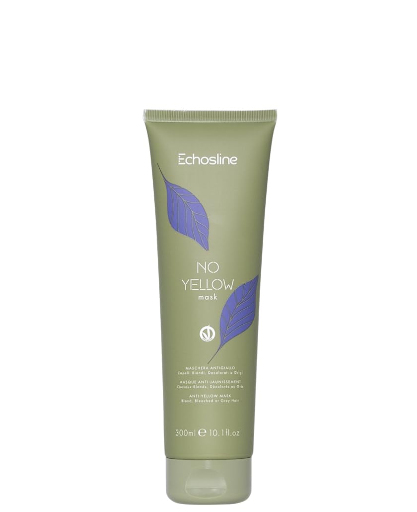 Echosline No Yellow anti-gulning mask, 300 ml Naty Shop hårmask Standard titel