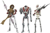 Star Wars Black Series Magna Raider, Super Battle Droid, Jedi Battle Droid: Survivor Action Figurer 3-pack, Skala 15 cm Actionfigurer Naty Shop Standardtitel