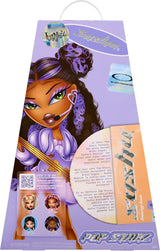 BRATZ Pop Starz Sasha – Modedocka med samlarnyckelring, outfit och musiktillbehör