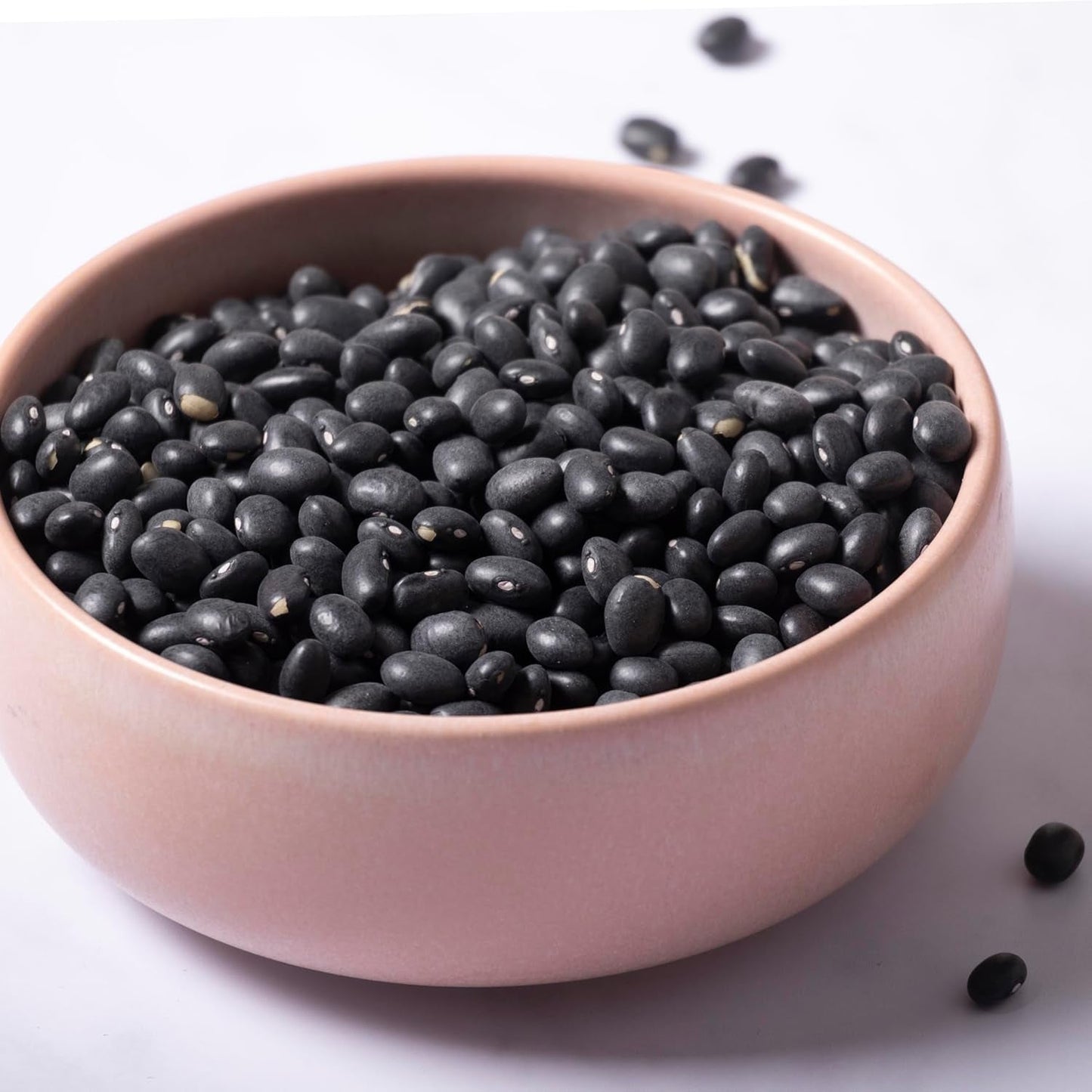 Svarta bönor Wholefood Earth 1 kg icke-GMO Naturligt fiberrikt med högt proteininnehåll