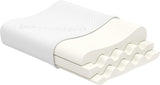 Bonmedico Stor ergonomisk kudde - Ortopedisk nackstödskudde - Nackkudde för sidosliprar, ryggsyllar - Memory Foam Kudde - Sömnkudde för vuxna - Wellnesspresenter Cervikala ortopediska kuddar Naty Shop Standardtitel