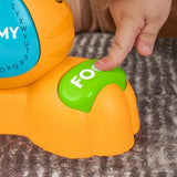 Fisher-Price pedagogisk leksak för baby och småbarn, Beat Bande Learning & Dancing Tiger Justin med ljud och ljus för bebisar från 9 månader, italiensk version, HYL04 Baby Toys Naty Shop