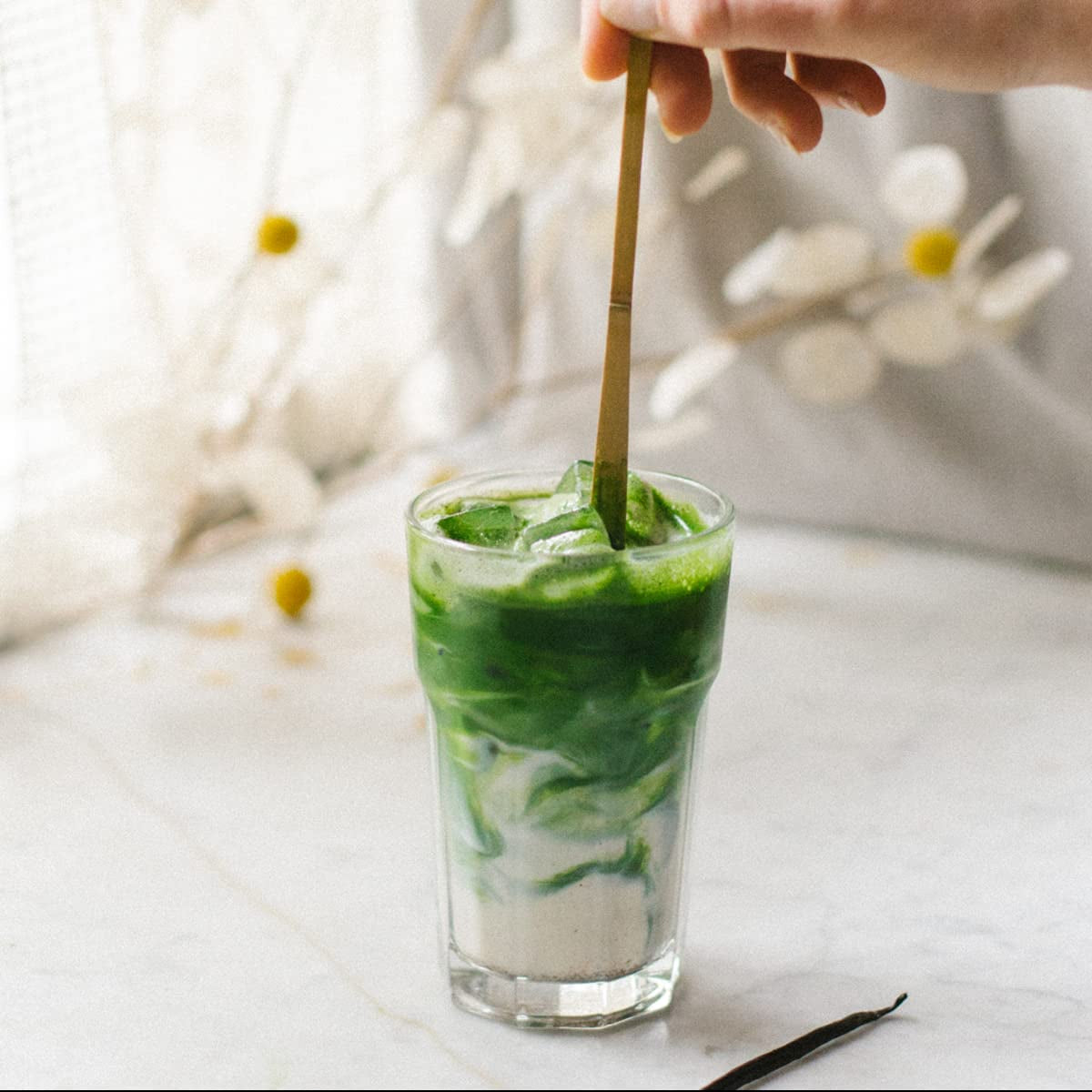 Ekologiskt grönt te Moya Matcha pulver | 100 g premiumkvalitet för ceremoni | Ekologiskt odlat och skördat i Uji, Japan | Matcha grönt tepulver | Perfekt för den japanska vattenteceremonin