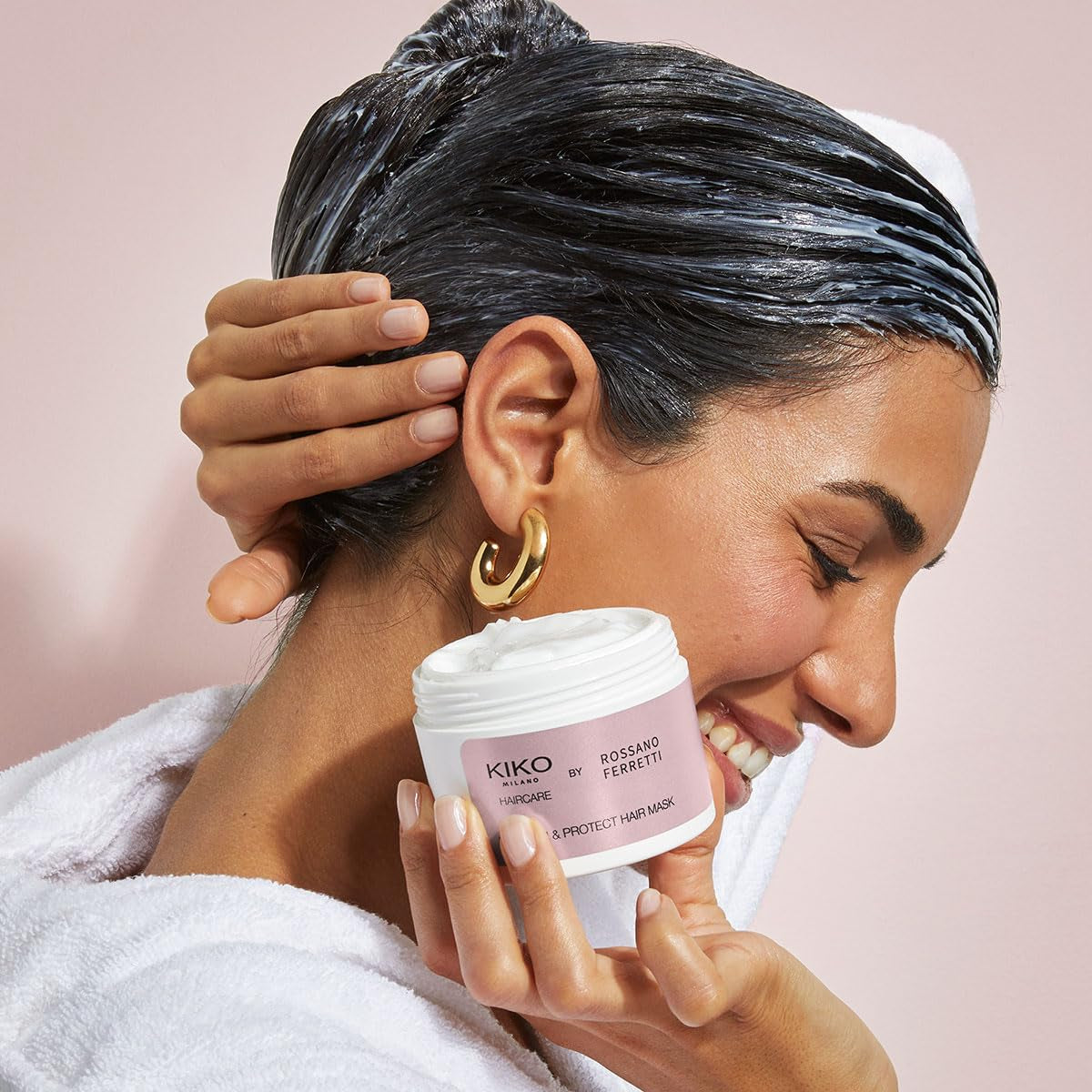 KIKO Milano Nourish & Protect Hair Mask, Närande och reparerande hårmask Naty Shop hårmask
