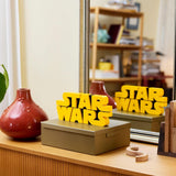 LEGO Star Wars 75407 Star Wars Logo Klossar - Byggset för vuxna att samla - Popkulturmodell - skrivbordsdisplay - Presentidé för vuxna och tonårsfans Byggset Besuche den LEGO-Store