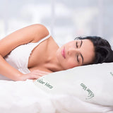 Mister Sandman Ergonomisk kudde 40X80, Nackkudde med Aloe Vera örngott, Visco-kudde Perfekt för magslipare, ryggsliprar och sidosliprar, Memory Foam Kudde Cervikal Ortopediska Kuddar Naty Shop