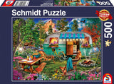 Schmidt Spiele 57379 Camper Romance, pussel 500 bitar Pussel Naty Shop Standardtitel