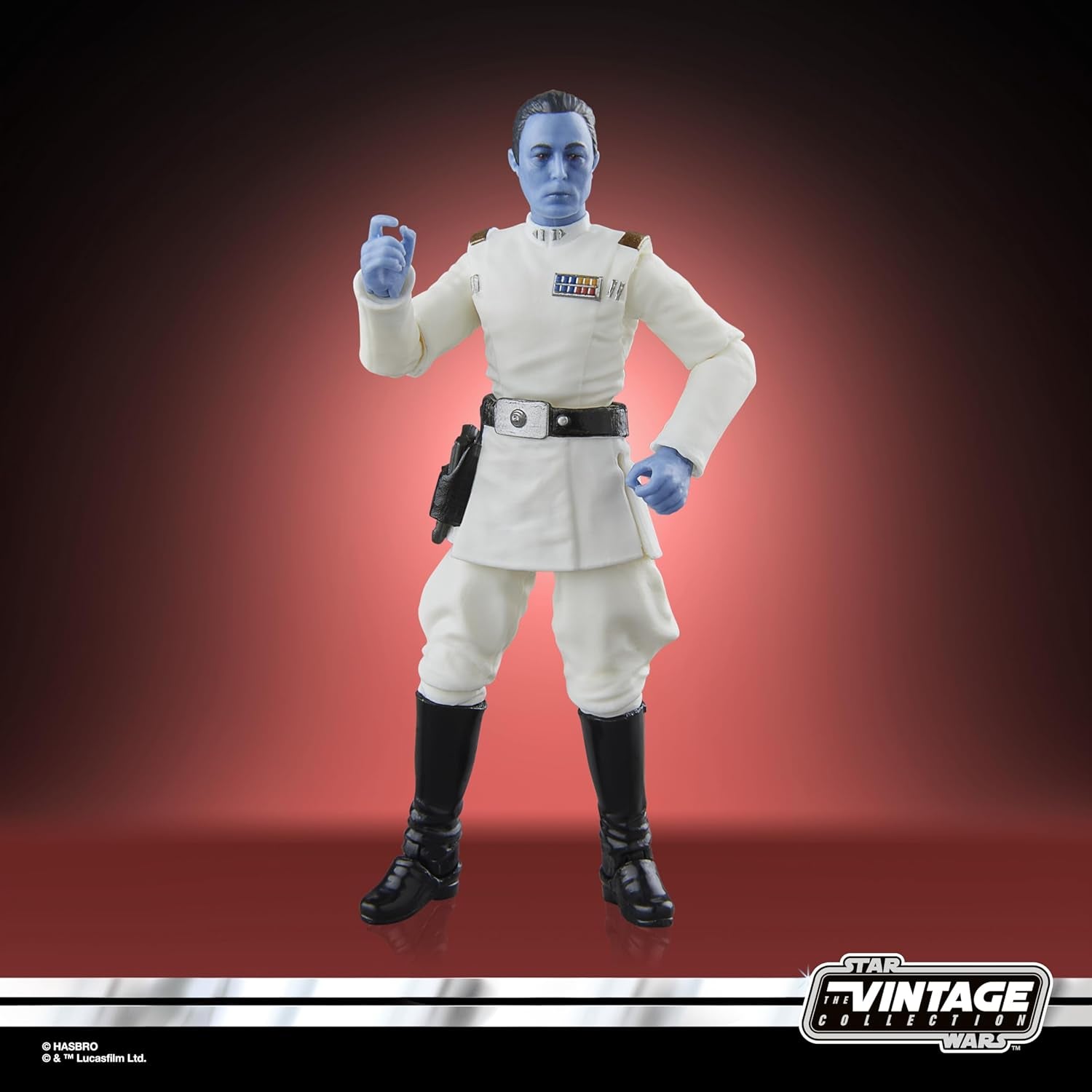 Star Wars Grand Admiral Thrawn Vintage Collection Star Wars: Ahsoka Collectible Actionfigur (9,5 cm skala) Actionfigurer Naty Shop