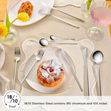 Karaca Focus Elegance, 84-delars bestickset, 12 personer Kitchen Naty Shop