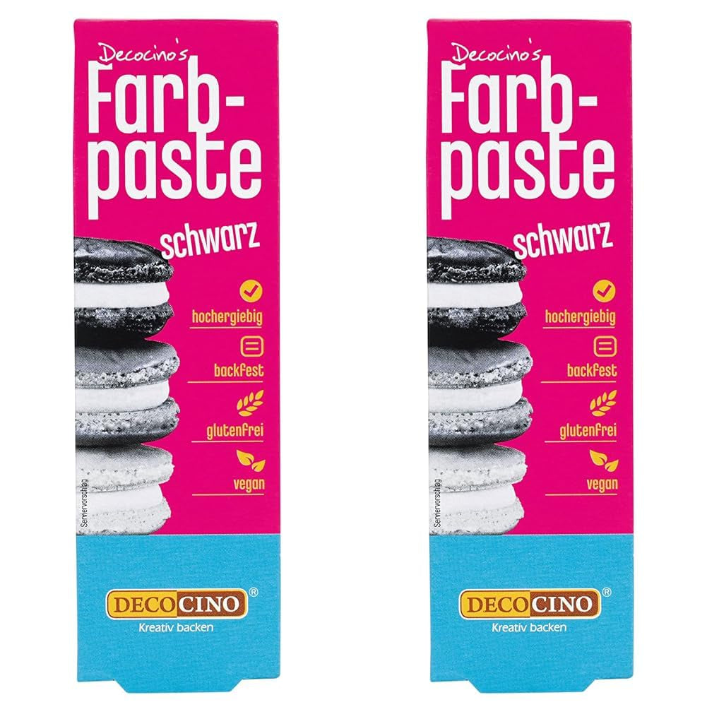 DECOCINO rosa färgpasta - 20 g - Livsmedelsfärg, perfekt för att färga tårtor, fondant och krämer - Fri från azofettsyror och gluten
