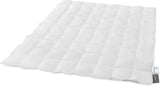Traumnacht Basic Lätt duntäcke med nytt vitt dun (60%) och fjädrar (40%), DIN EN 12934, 135 X 200 Cm, Down Pass och Oeko-Tex certifierat, producerat enligt tysk kvalitetsstandard Täcken och täcken Naty Shop 60 procent dun / 40 procent fjädrar Lätt sommarfilt 2103