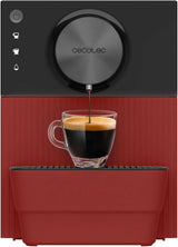 Cecotec Cremmaet Cube kompakt espressomaskin, 1350 W, presssystem 10 g, förinfusionssystem, 19 bar, termoblocksystem, 5 malinställningar, touchkontrollpanel