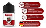Twizzy Cherry matsmak - 60 ml - Intensiv smak - Idealisk för bakning Aromas Naty Shop