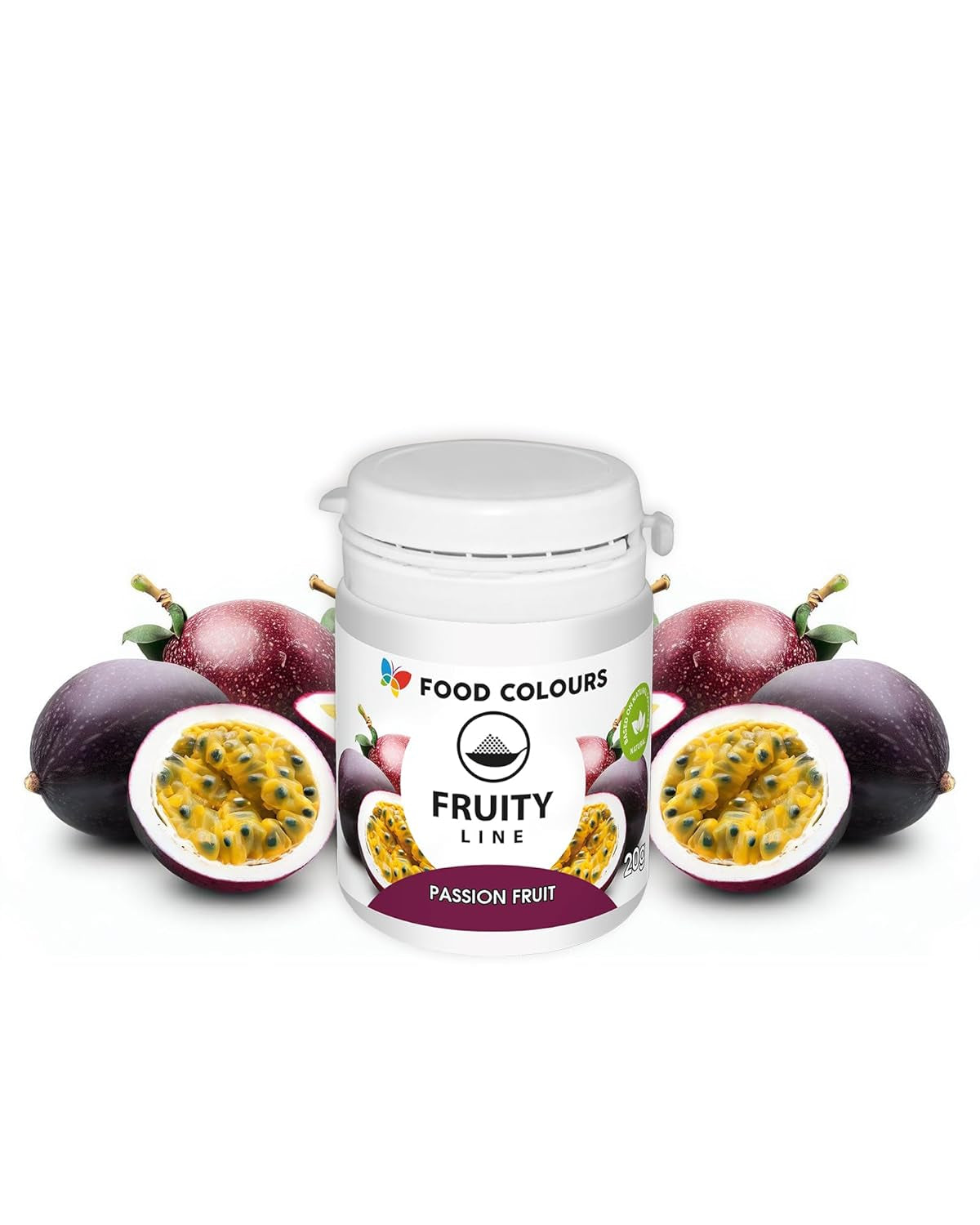 Livsmedelsfärgpulver naturlig färg Fruity Line BLUEBERRY 20G naturligt färgpulver för krämer glasyr svampdeg i pulverform matfärg för drycker gelé