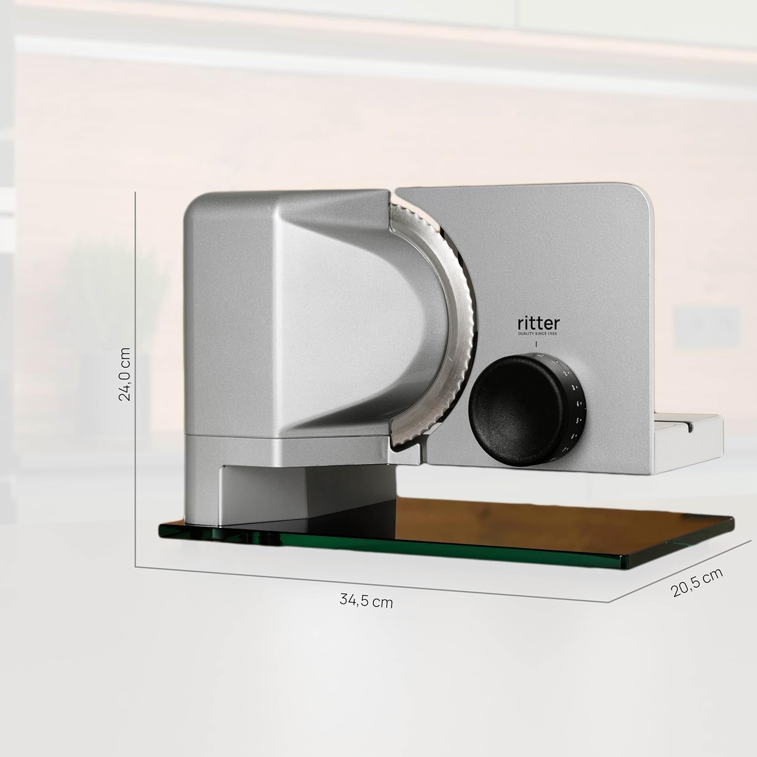 Ritter Sono 2 multifunktionell elektrisk skärmaskin Rasnite och Slicers Naty Shop