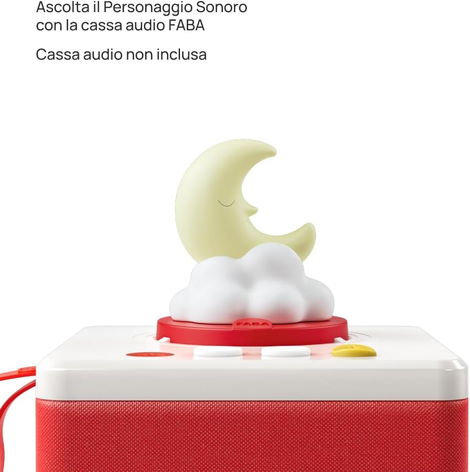 Ljudfigur - godnattsagor - ljudberättelser och sagor - leksak med pedagogiskt innehåll, pojkar och flickor 3-5 år, italiensk version Bebe Toys Naty Shop