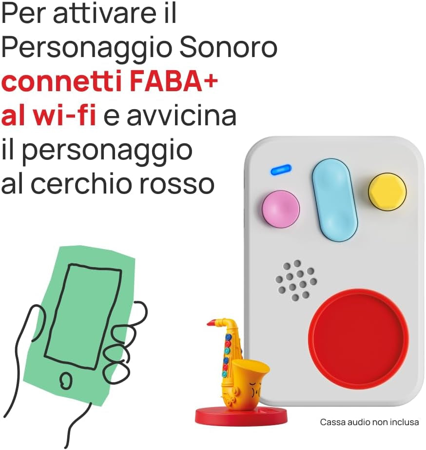 Ljudfigur - jazzrytm - musik, sånger och ljud, pedagogiskt innehåll leksak, pojkar och flickor från 0 år, italiensk version Bebe Naty Shop leksaker