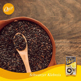 Q RICE | Svart långkornigt klibbigt ris från Thailand | Aromatisk med en delikat inslag av nöt | Idealisk för curry, sushi och mochi desserter | 1 x 1 kg