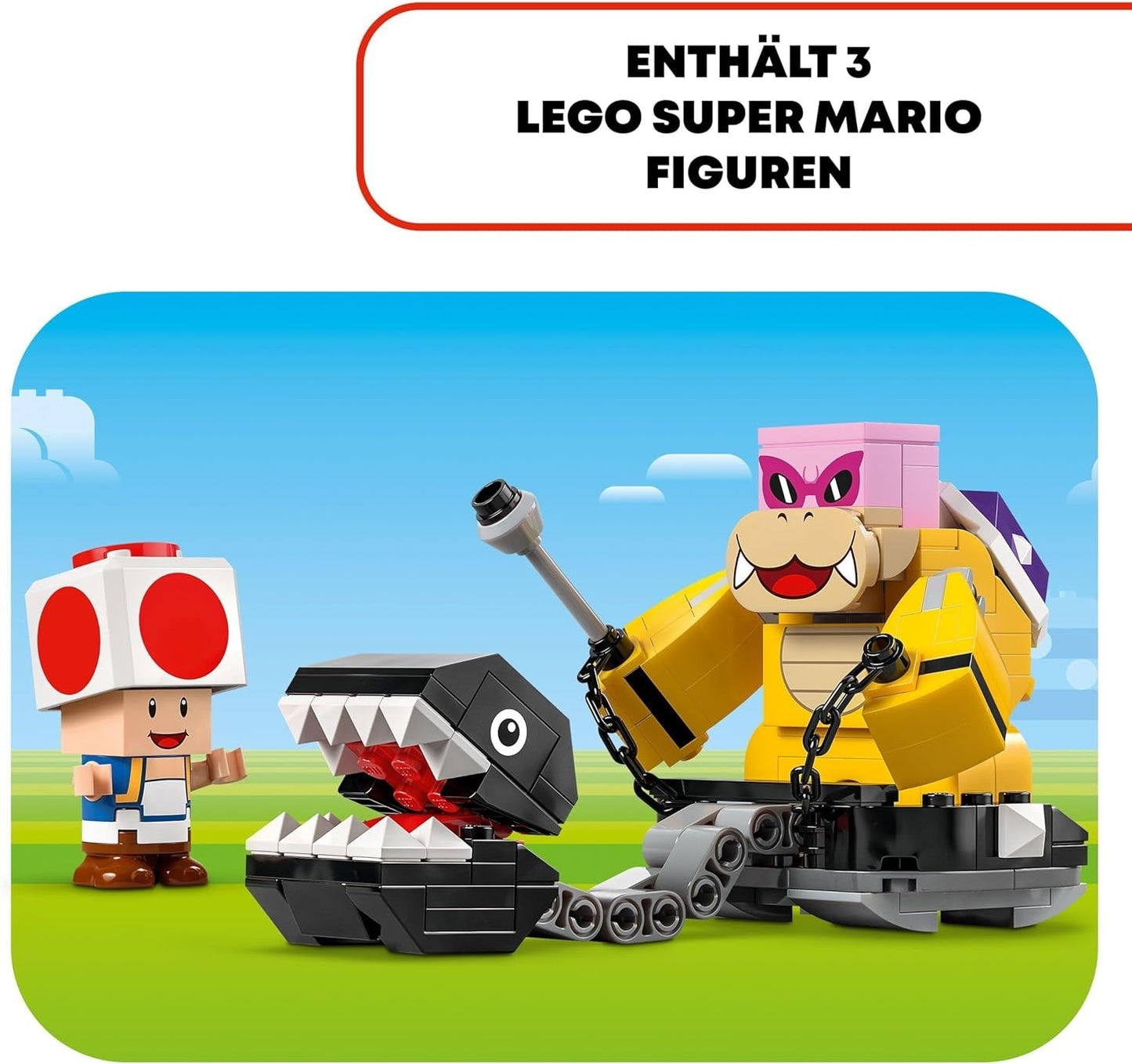 LEGO Super Mario Roy's Battle at the Mushroom Palace Äventyrsset med Nintendo Characters Present för flickor, pojkar och spelare 7 år gamla 71435 Byggset Besuche den LEGO-Store
