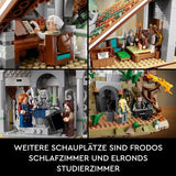 LEGO Icons The Lord Of The Rings: Rivendell - Vuxensamling och visningsset med 15 unika minifigurer inklusive Gandalf, Legolas, Aragorn och Frodo, exklusivt på Amazon - 10316 Byggset Besuche den LEGO-Store