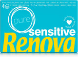Renova Näsdukar Sensitive Pure - 6 förpackningar vita servetter