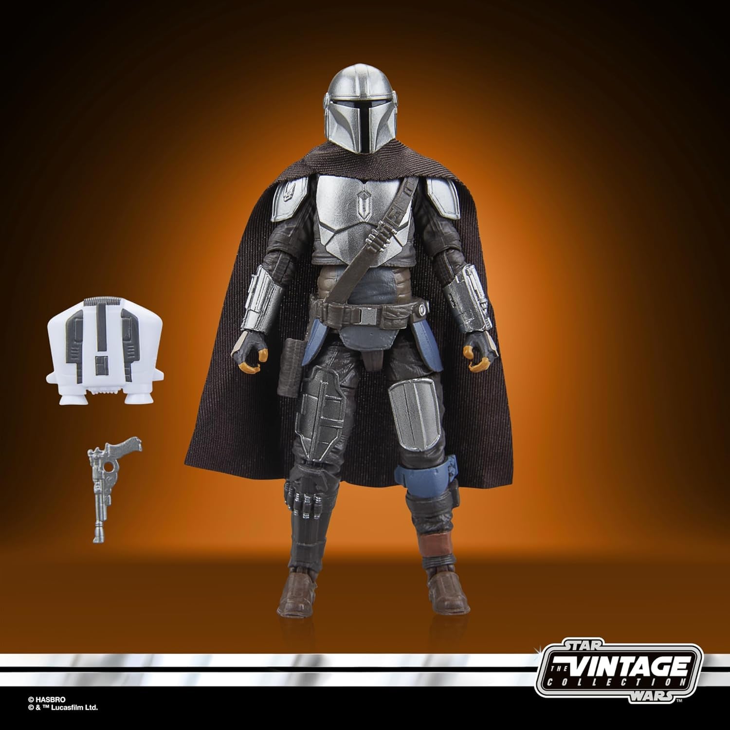 Star Wars Vintage Collection The Mandalorian (Imperial Base) The Mandalorian Action Figure 9,5 cm Scale Action Figures Naty Shop