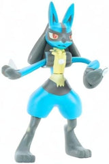 Pokémon-figurset 8-pack - 5-11 cm figur - Garchomp, Pikachu, Eevee, Lucario, Riolu, Munchlax, Glaceon & Leafeon - Nytt 2023 - Officiell leksaksactionfigurer Naty Shop