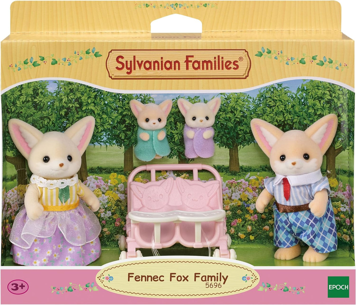 Sylvanian Familjer L5696 Desert Fox Family
