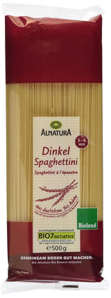 Ekologisk dinkelspaghetti, 500g