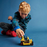 LEGO Technic Heavy Bulldozer Byggleksak Bulldozer Lägg till på din byggarbetsplats Byggleksak för barn Teknisk present för pojkar och flickor 7 år 42163 Byggset Besuche den LEGO-Store