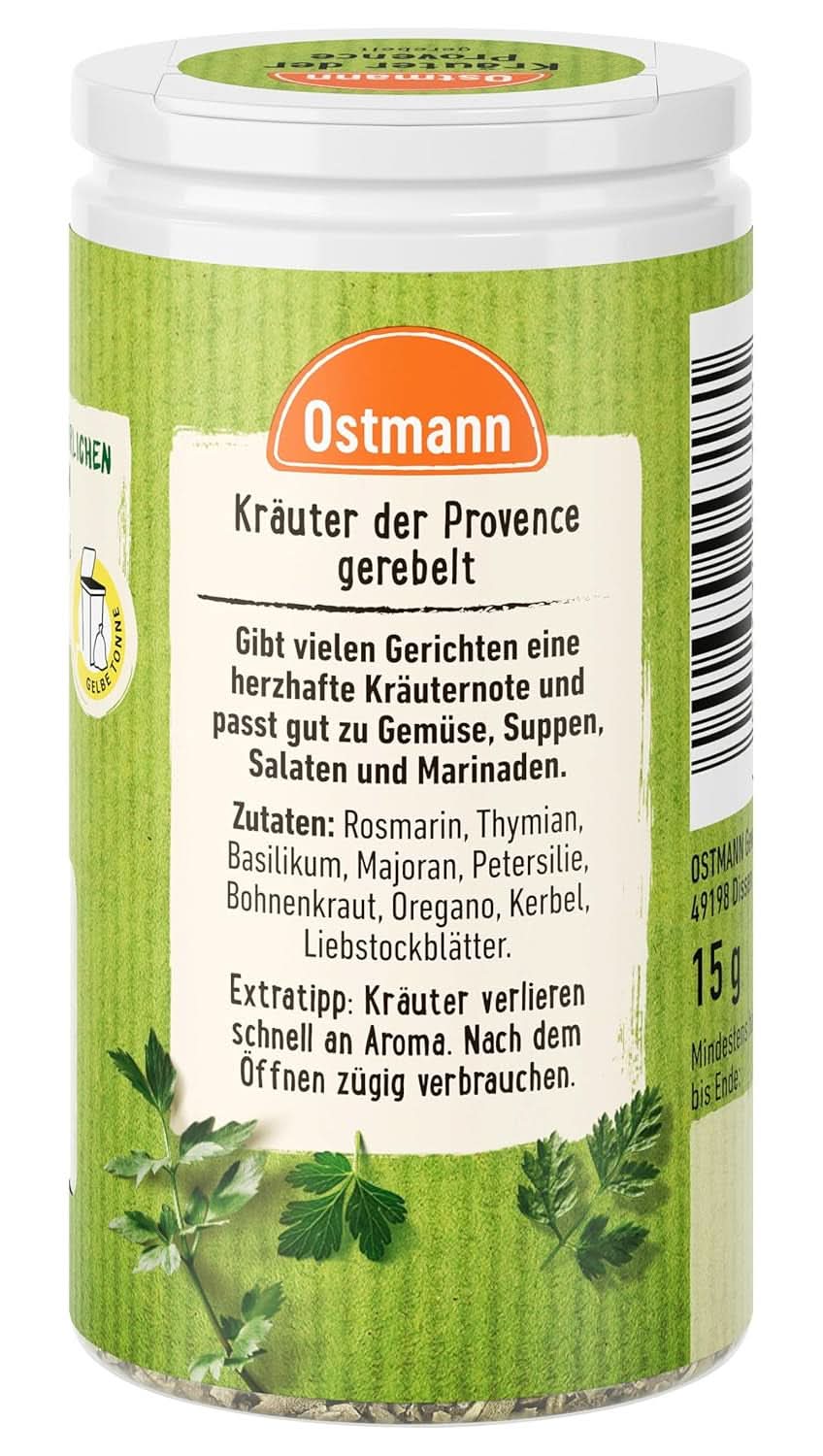 Herbs de Provence Ostmann, 15 G kryddor Naty Shop