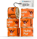 The Better Cat - Spannmålsfri våtfoder med extra hög kötthalt - Premium spannmålsfri och sockerfri kattmat (200g, kyckling)