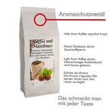 Kaffe med aromatiska hasselnötter, 3 hela bönor à 1000 g