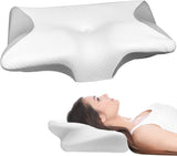 Ortopedisk kudde, Nacksmärtskudde, Memory Foam Kudde, Ortopedisk Nackkudde, Ortopedisk Sömnkudde, Ortopedisk Nackstödskudde, Anti Snorking Kudde delar Cervikala Ortopediska Kuddar Naty Shop Standardtitel
