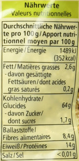 Ekologiska dinkelflingor med stora flingor, 500g