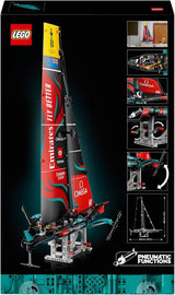 LEGO Technic Emirates Team Nya Zeeland AC75 Racing Yacht Vuxen Segelbåt Byggsats Gåva för män och kvinnor Kreativ och avkopplande aktivitet 42174 Byggset Besuche den LEGO-Store
