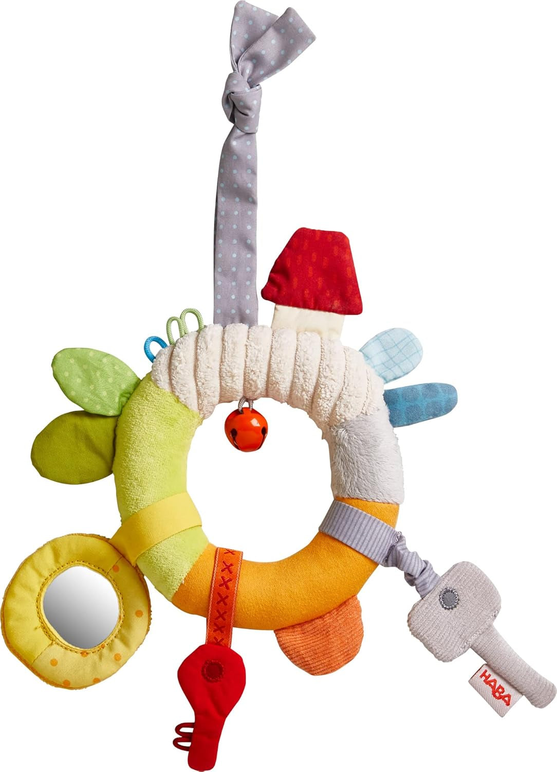 HABA 306453 - Hängande figur Första nyckelknippet, rörliga och hängande figurer från 6 månader Babyleksaker Naty Shop Standardtitel