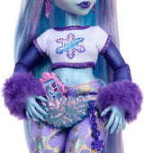 Monster High Abbey Bominable Yeti med Mammoth Pet och tillbehör - Spökliknande Snowflake Look för barn 4+, HNF64 Naty Shop Dolls