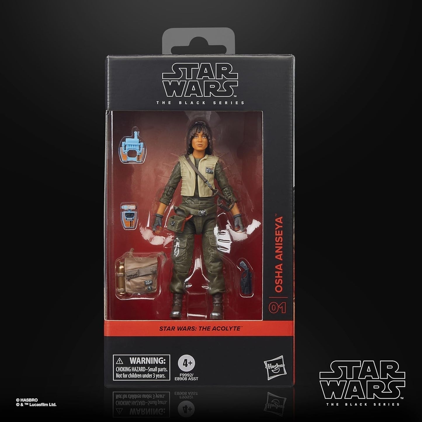 Star Wars Black Series OSHA Aniseya Actionfigur To Collect Hanchmen (Skala 15 Cm) Actionfigurer Naty Shop