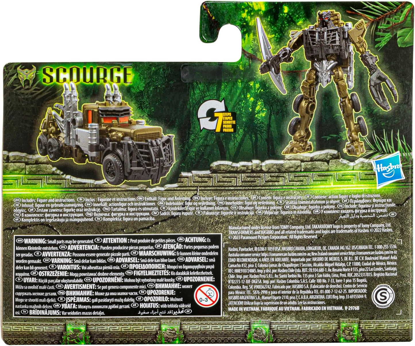 Transformers MV7 BA Battle Changer Scourge Actionfigurer Naty Shop