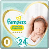 Pampers Premium Protection Pounds, storlek: 0