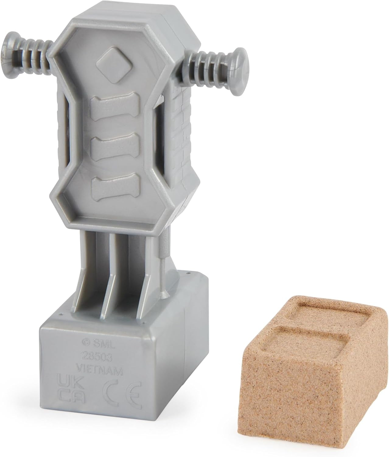 Rubble & Crew - Rubble & Mix Figur Action Figurer Set, 2 Byggleksaker och 85G Kinetic Byggsand, Leksak Lämplig för Barn 3 år och uppåt Action Figurer Naty Shop