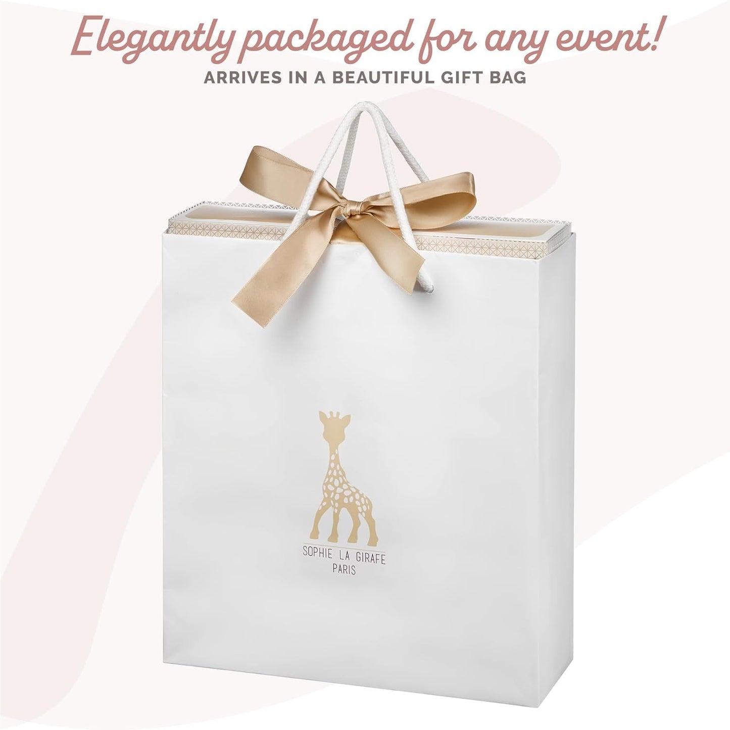 Sophie the giraffe födelsedagspresentset Sophiesticated rattling pouet 00012 Toys Bebe Naty Shop
